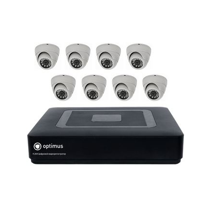 Установка и подключение видеорегистратора на 8 видеокамер